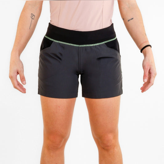 Pantaloni femei SpherePro Jessi 2 in 1 negro/carbon