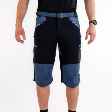 Pantaloni Scurți Trekking Bărbați SpherePro Halfdome Negru – Confort și Libertate de Mișcare