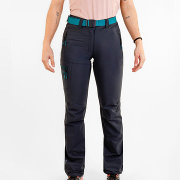 Pantaloni femei SpherePro Peregrin carbon/verde