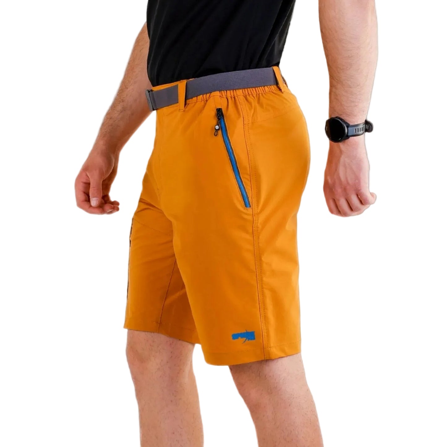 SpherePro Hero – Pantaloni Scurți Bărbați Trekking Azafran/Eban