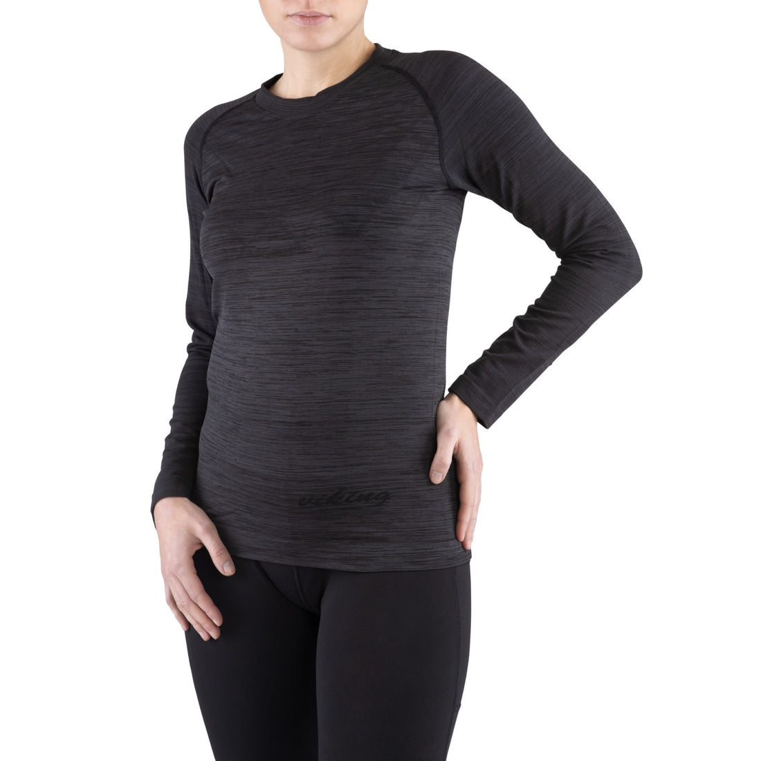 Set lenjerie termică femei VIKING PETRA BAMBOO BLACK