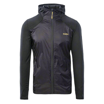 Bluza tehnică barbati IGUANA SELVA II-negru/galben