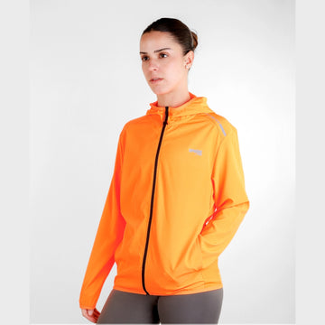 Jacheta trail running femei SpherePro Ava orange
