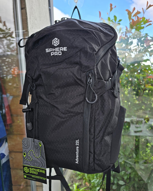 Rucsac trekking & hiking SpherePro Adventure 22L – Black