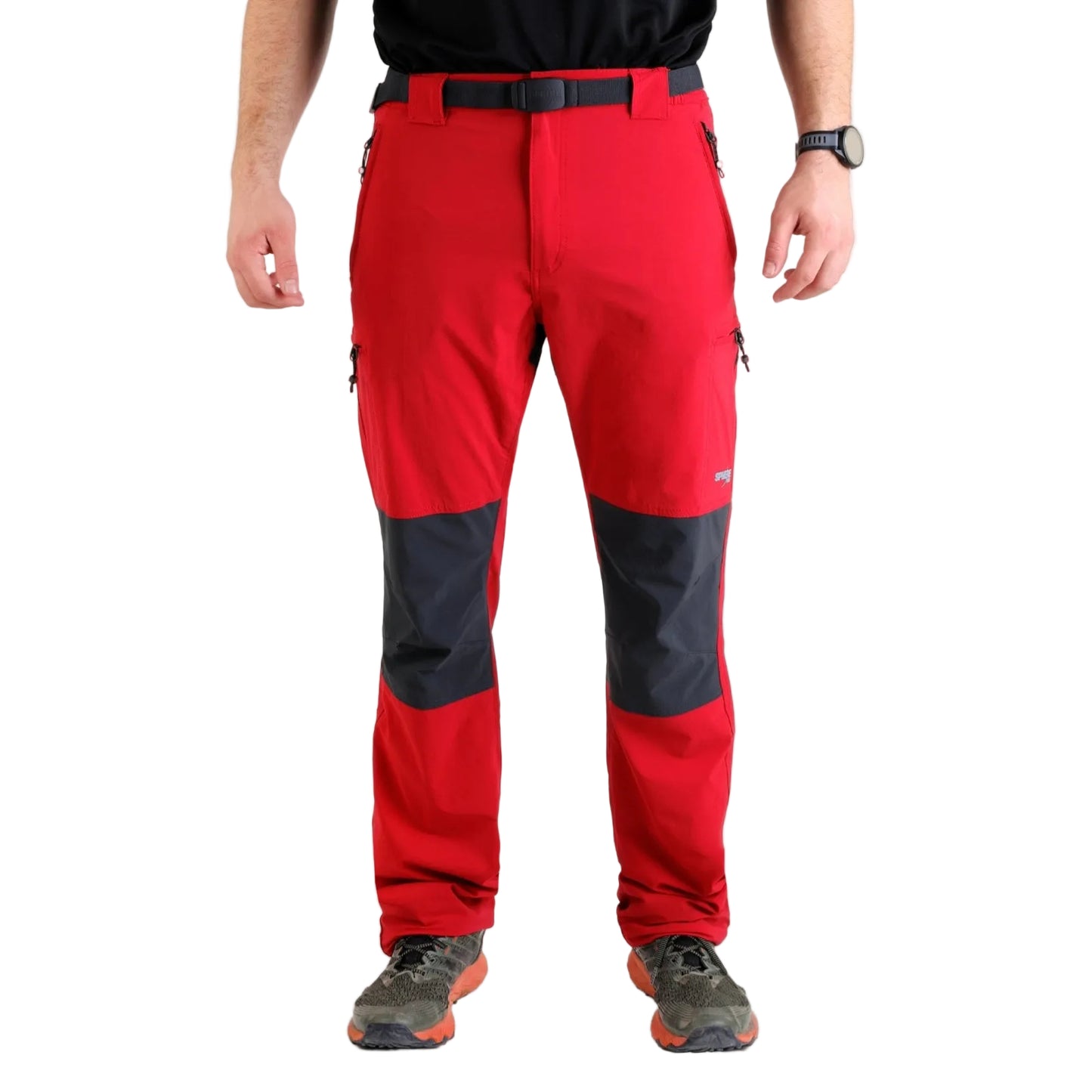 Pantaloni drumeție bărbați SPHERE PRO KYLO HIKE PANTS ROJO– ușori & rezistenți