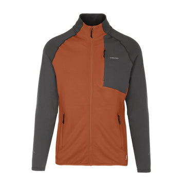Viking Birger Midlayer Bărbați Orange-Grey – Bluză Tehnică Călduroasă pentru Drumeții și Outdoor