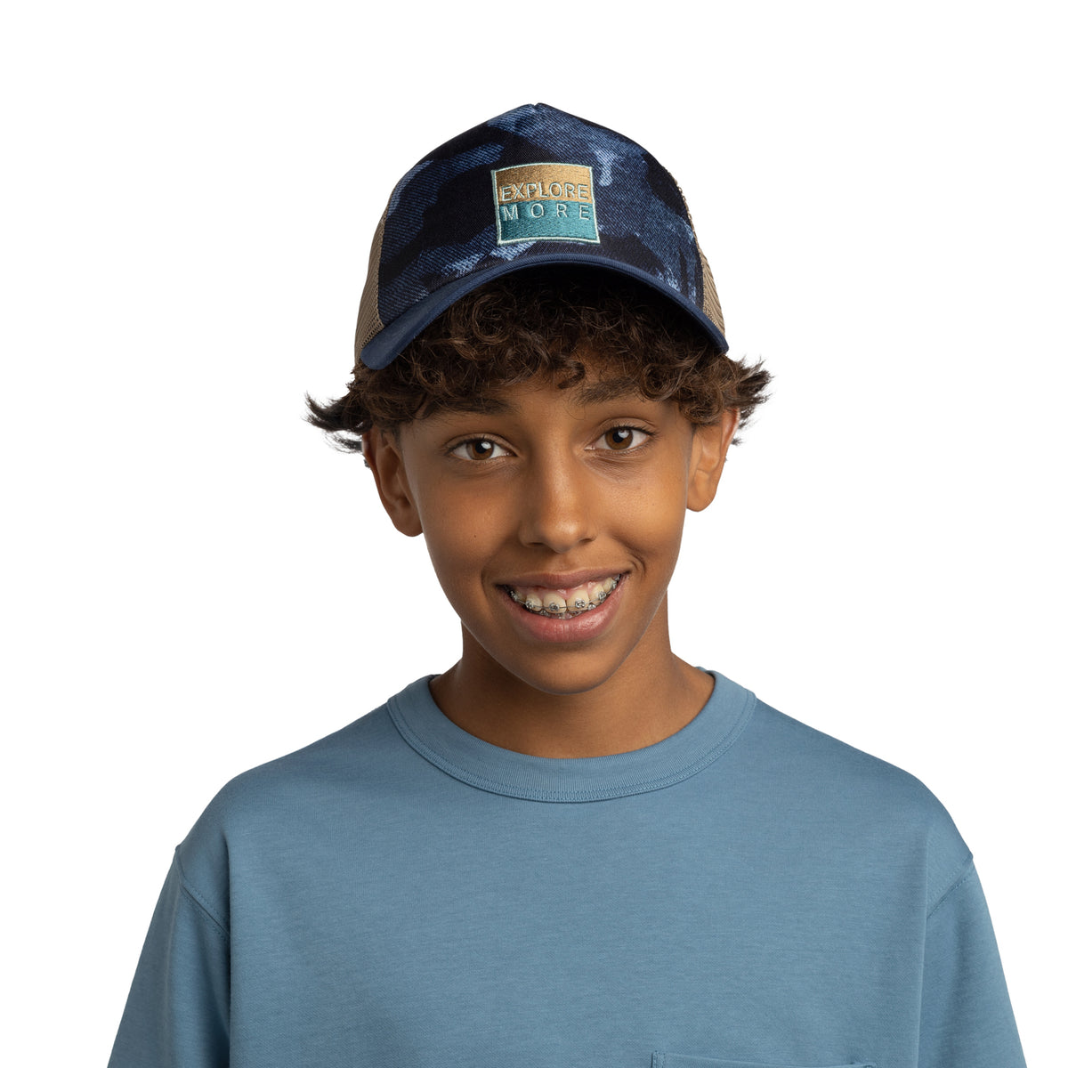 Sapca BUFF Trucker Junior SNIGS Night Blue