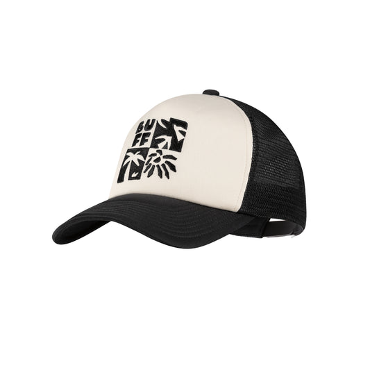 Sapca copii BUFF EXPLORE Trucker PAMPANI BLACK L XL