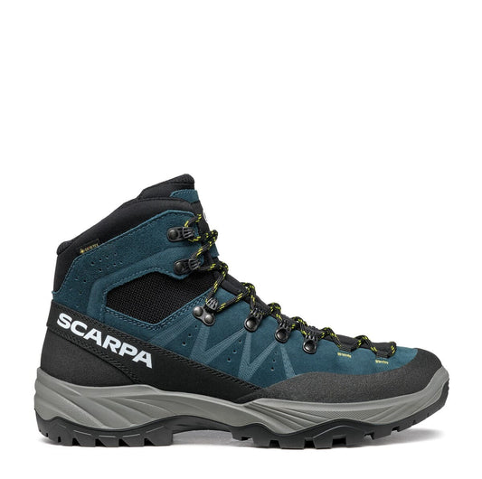 Scarpa Boreas Gore-Tex Petrol Lime Ghete Drumetie Barbati
