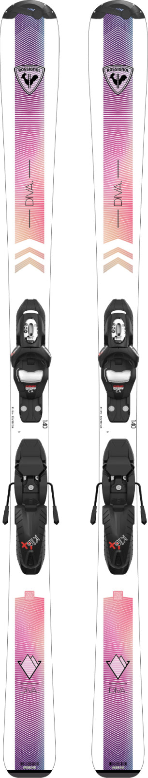 Schiuri + Legaturi - Junior Rossignol DIVA JR KID4