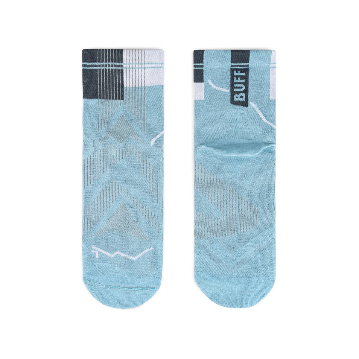 Sosete Buff Coolnet Quarter - CQ DUSTY BLUE