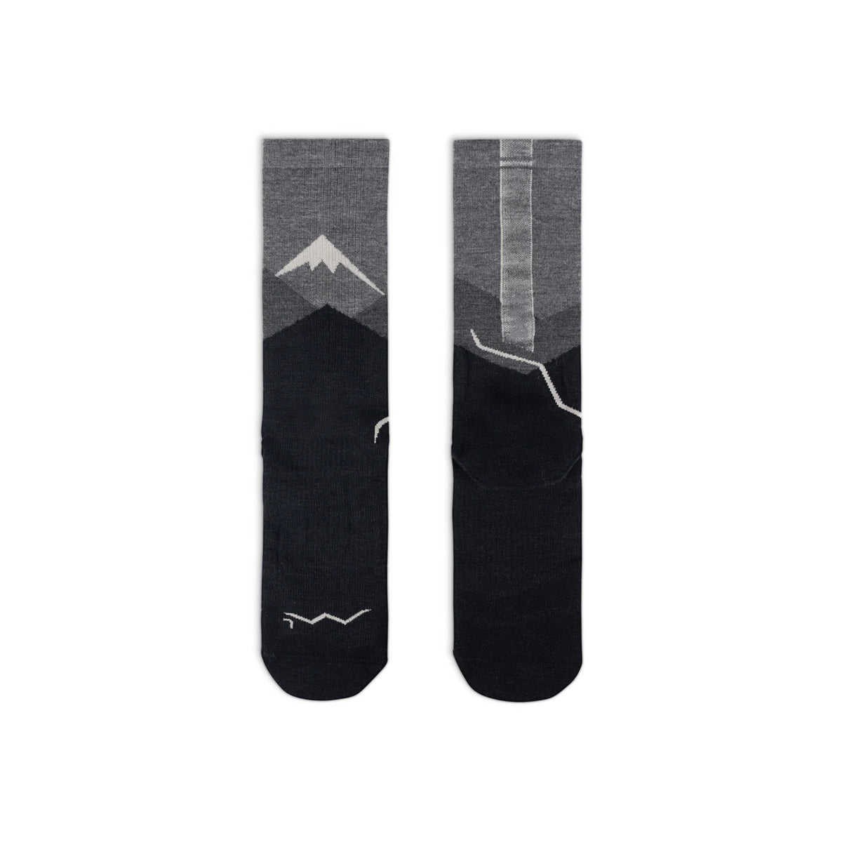 Sosete Buff Light Wool Merino Crew - LWC1 GRAPHITE