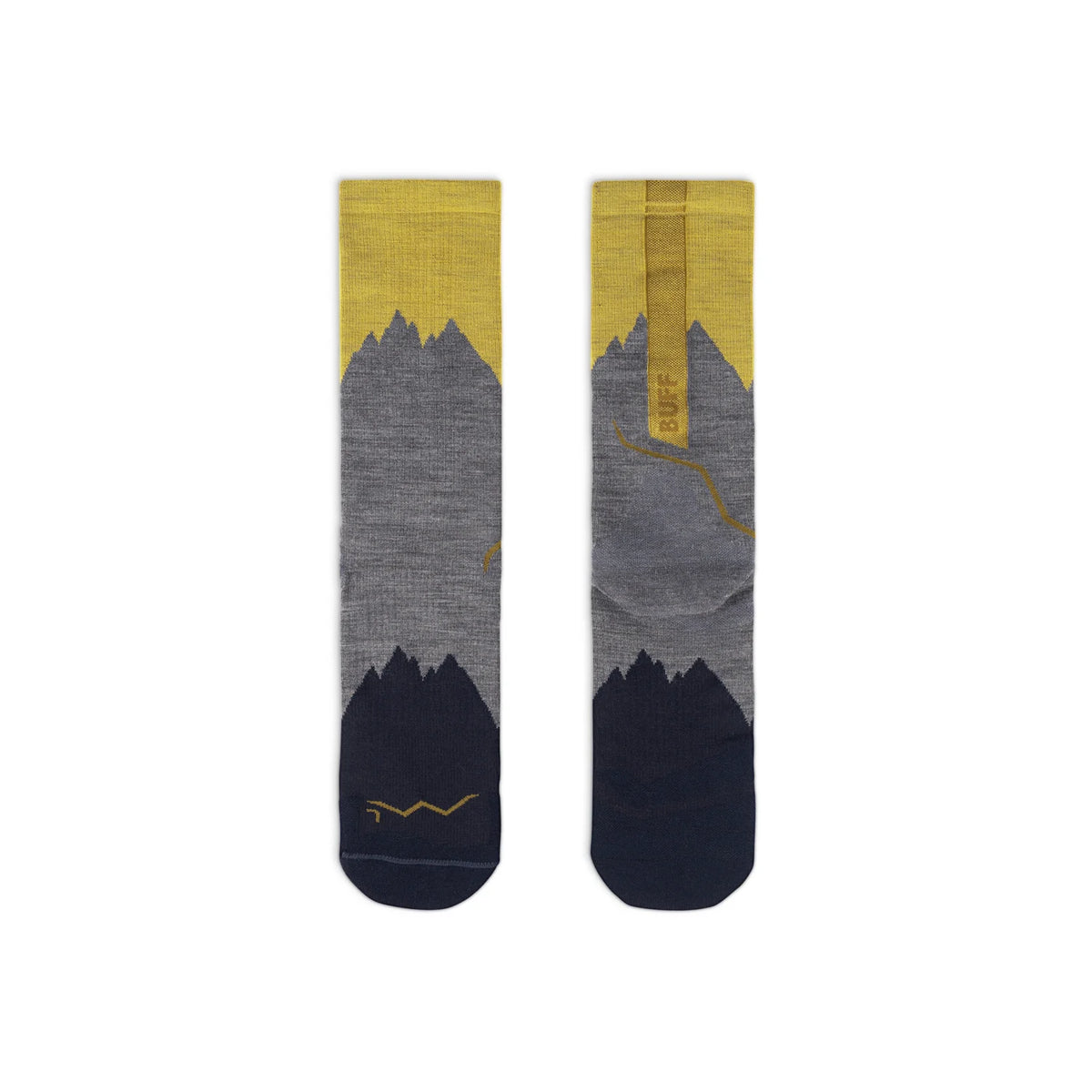 Sosete Buff Light Wool Merino Crew - LWC3 GREY