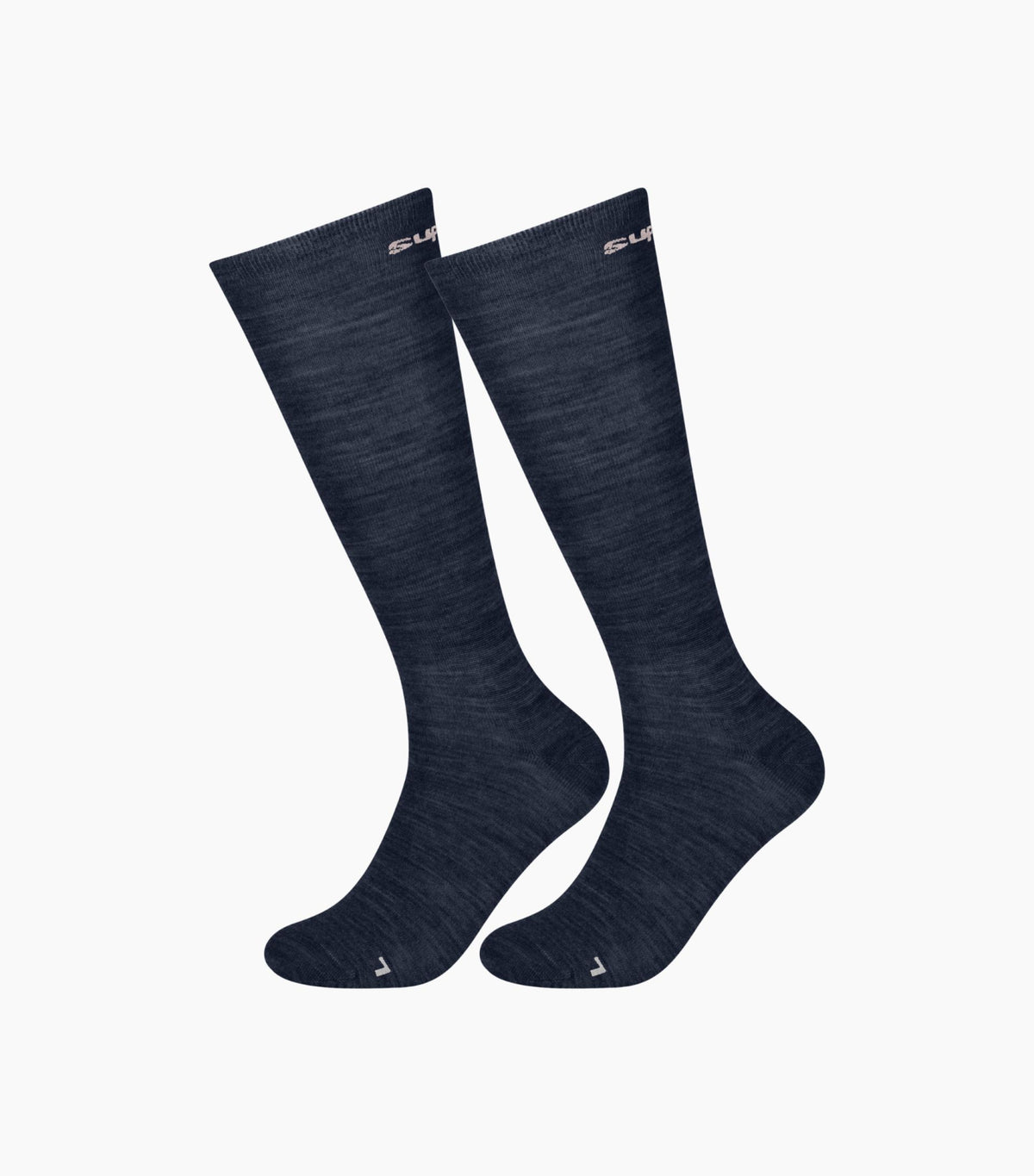 Sosete SN Super.Natural WOOL GUARDIANS LONGSOCKS 2-PACK Navy Blazer Wing Grey