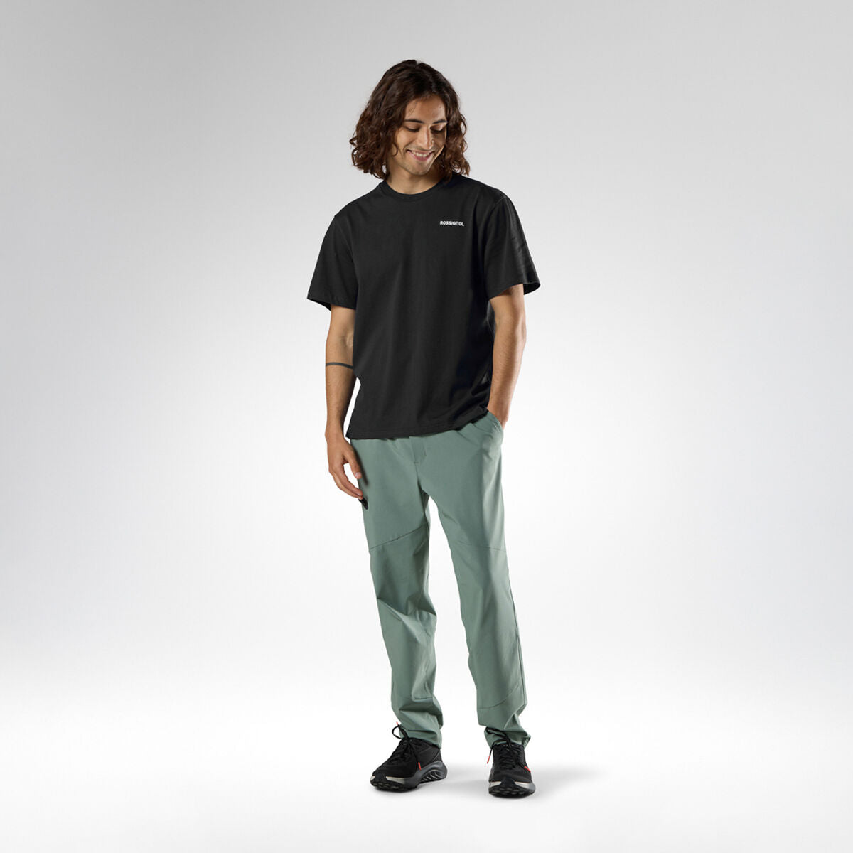 Tricou barbati Rossignol PRESSET - Black