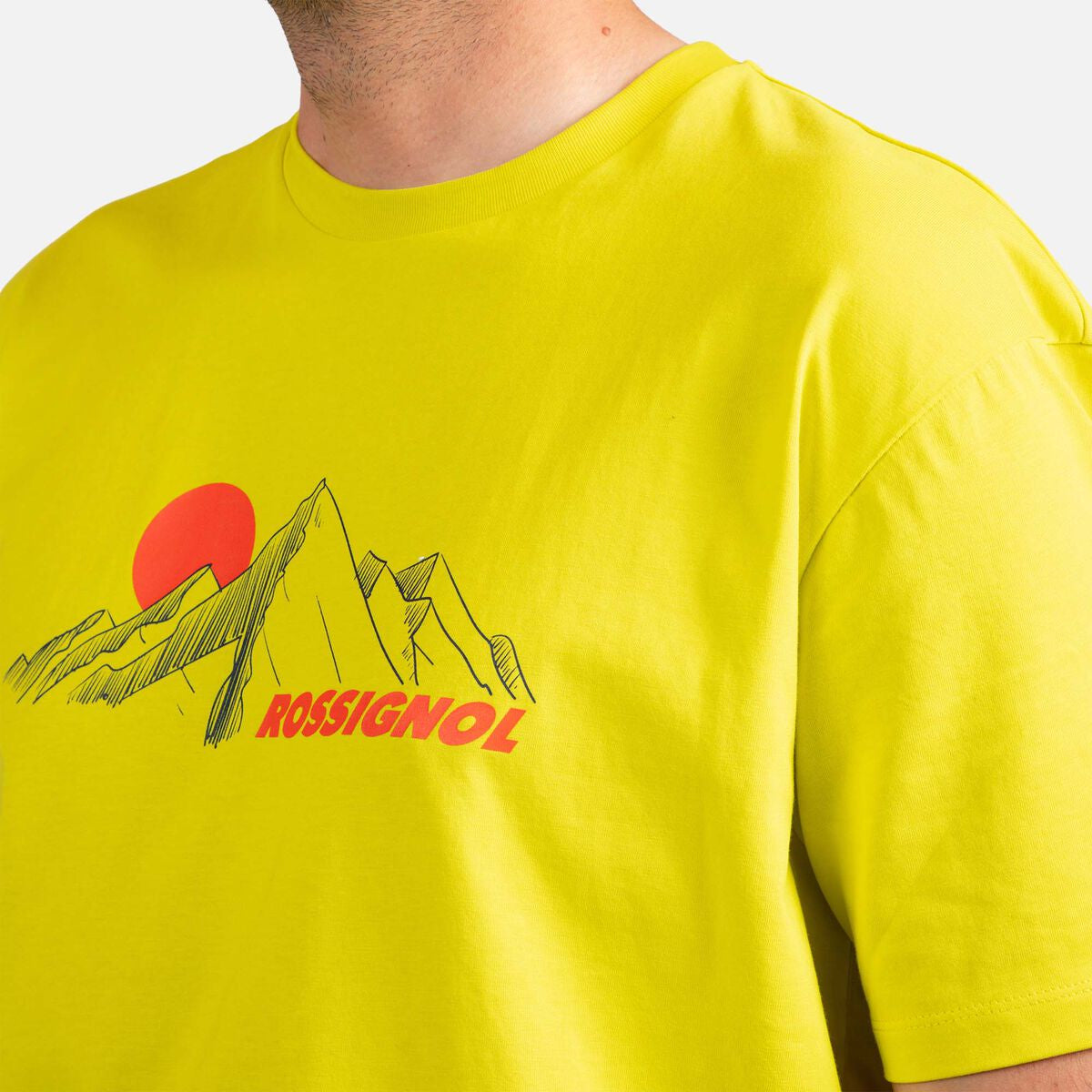 Tricou barbati Rossignol WATERFALL - Fresh green
