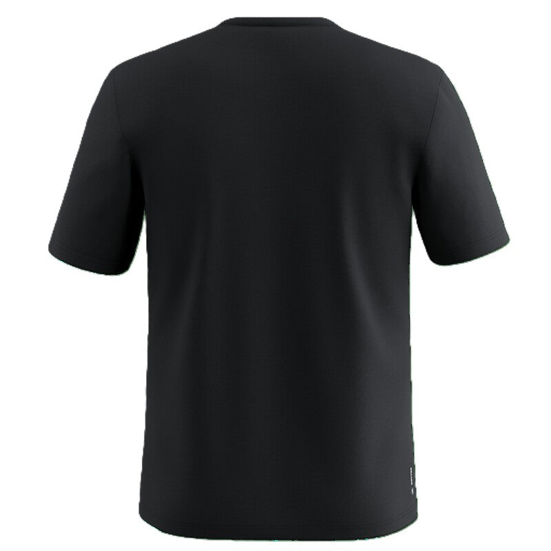 Tricou barbati Salewa SOLIDLOGO DRI-RELEASE Negru