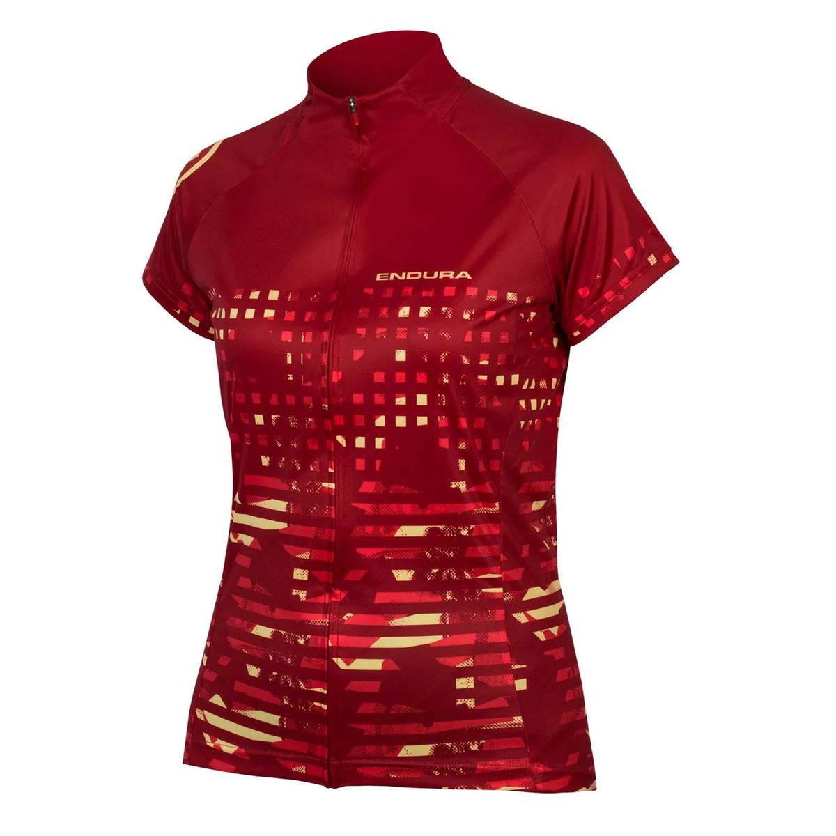 Tricou ciclism femei Endura HUMMVEE RAY SS JERSEY Red