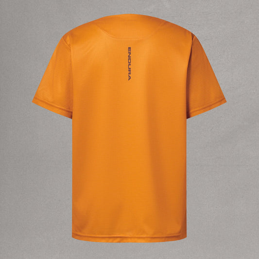 Tricou pentru copii Endura SINGLETRACK CORE - END ORANGE
