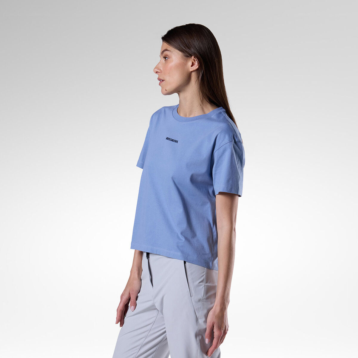 Tricou dama Rossignol W Presset - Stonewash