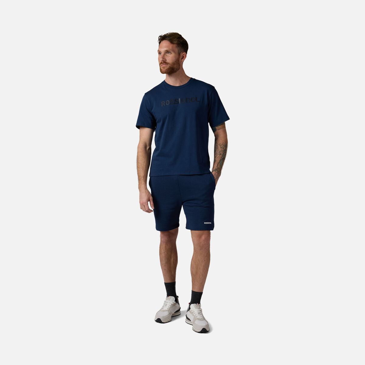 Tricou barbati Rossignol PRARION - Dark navy