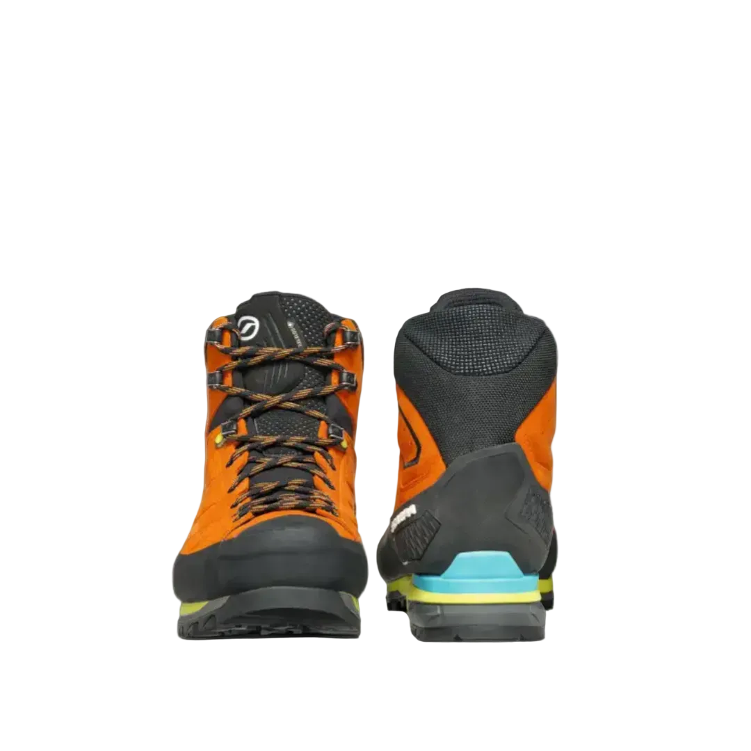 Scarpa Zodiac Tech Gore-Tex Tonic Orange Black Bocanci Alpinism Barbati
