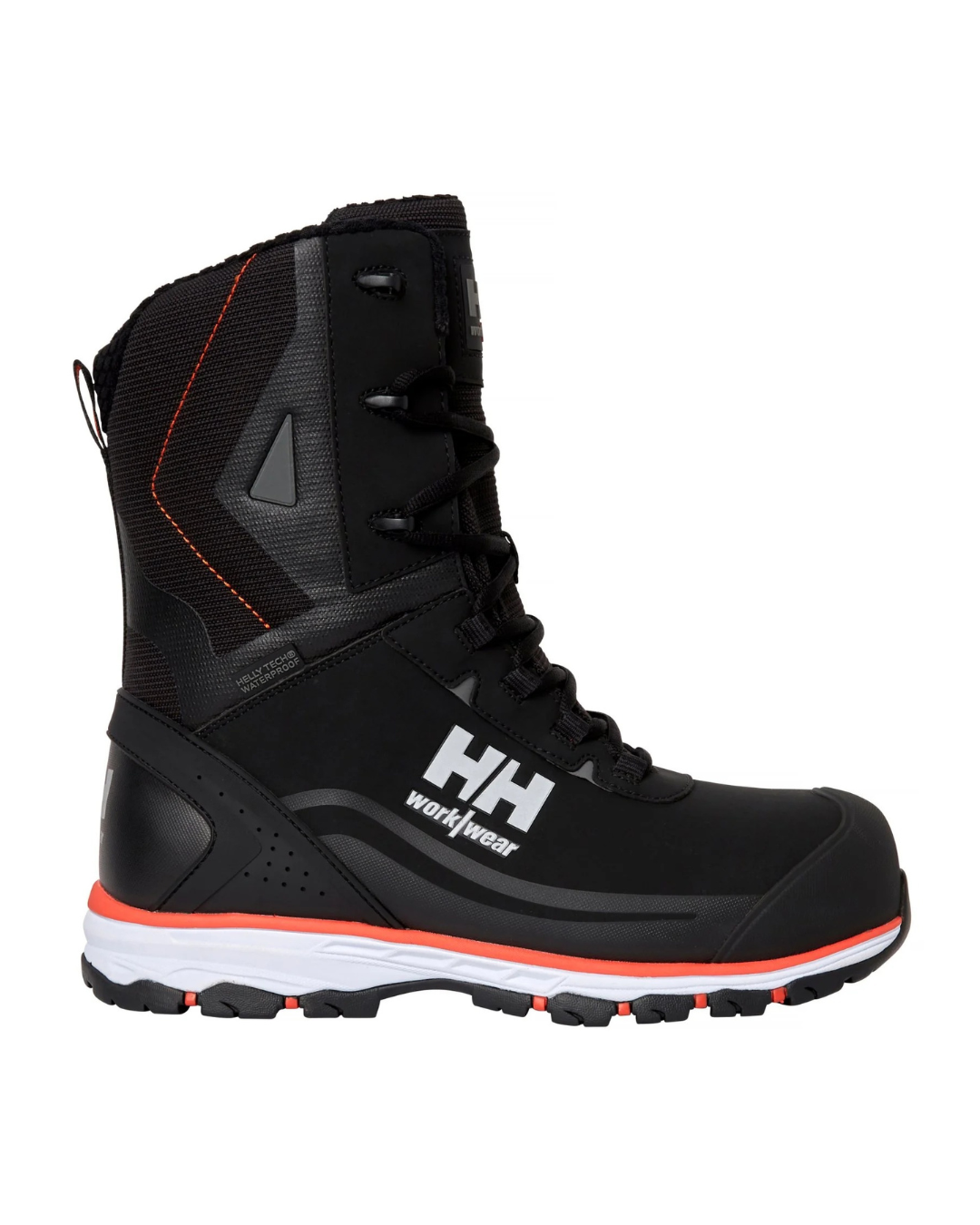 Bocanci protectie Helly Hansen Chelsea Evolution 2 Winter Tall S7L HT, negru portocaliu, 35