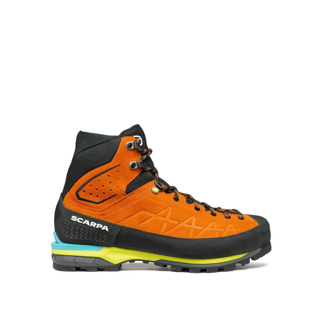 Scarpa Zodiac Tech Gore-Tex Tonic Orange Black Bocanci Alpinism Barbati
