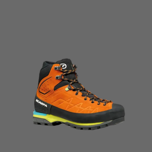 Scarpa Zodiac Tech Gore-Tex Tonic Orange Black Bocanci Alpinism Barbati