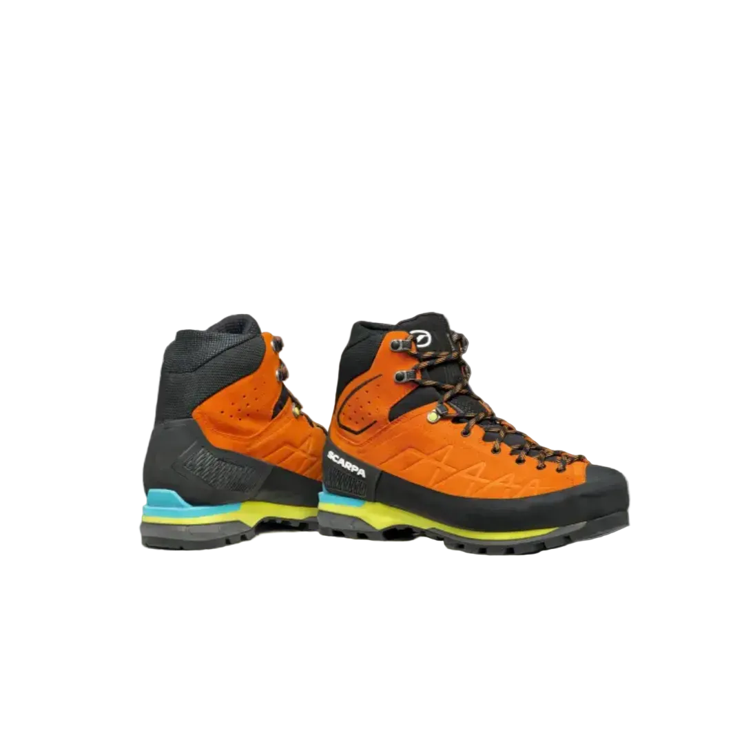 Scarpa Zodiac Tech Gore-Tex Tonic Orange Black Bocanci Alpinism Barbati