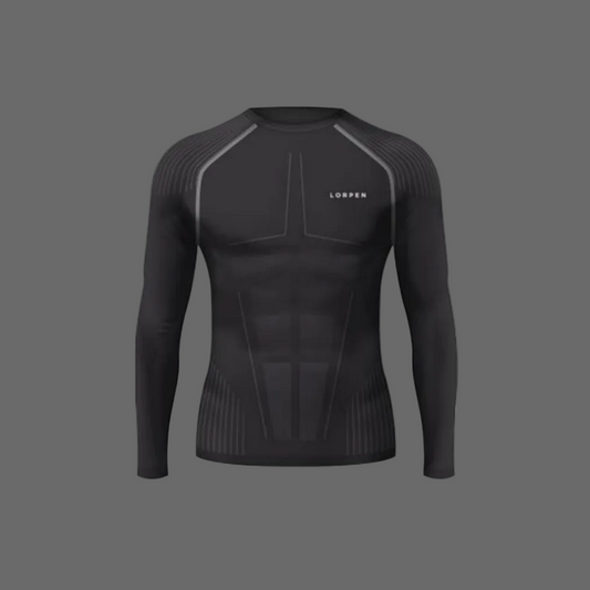 Bluza Termica Barbati Lorpen Taku Dark Grey