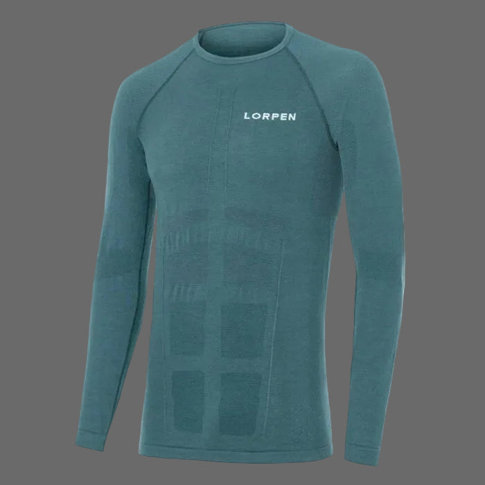 Bluza Termica Barbati Lorpen Taku Deep Arctic Blue