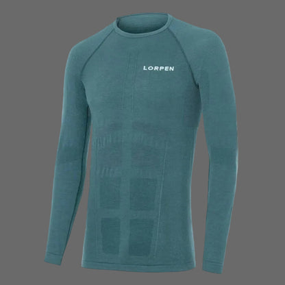 Bluza Termica Barbati Lorpen Taku Deep Arctic Blue