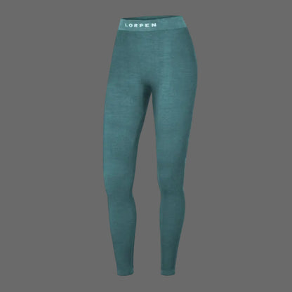 Pantaloni Termici Femei Lorpen Deep Arctic Blue