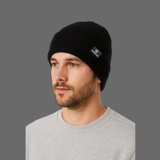 Căciulă din lână SPHERE PRO IGOR-Negru