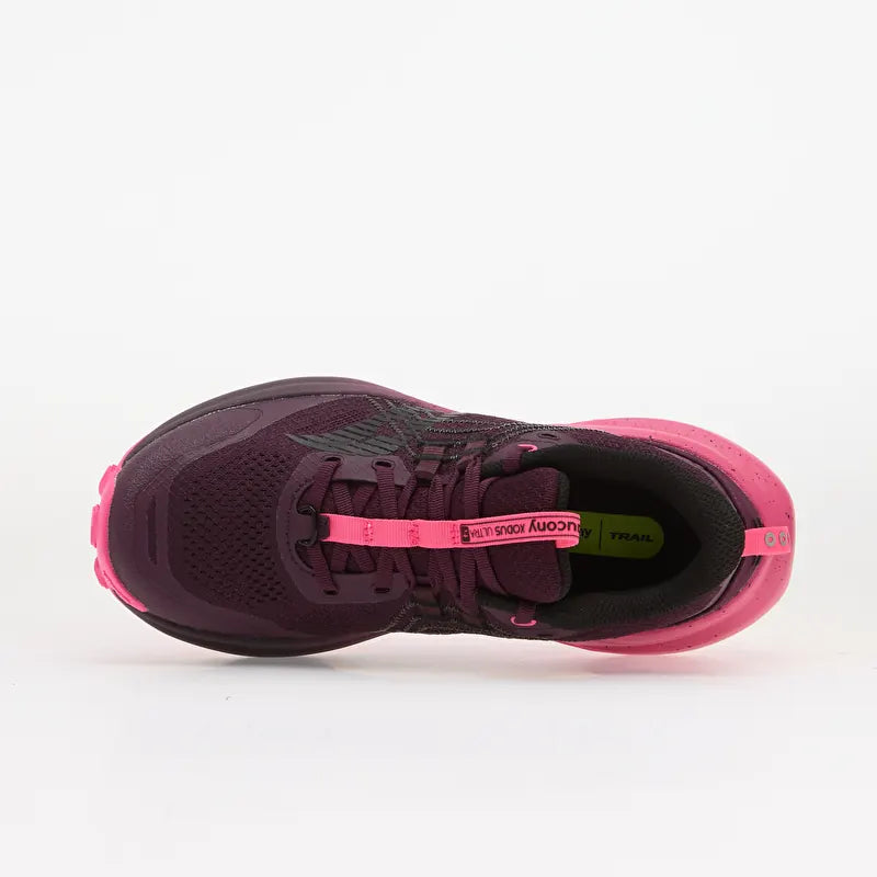 Pantofi Trail Running Saucony Xodus Ultra 4 Eggplant/Shock-Vibram Megagrip