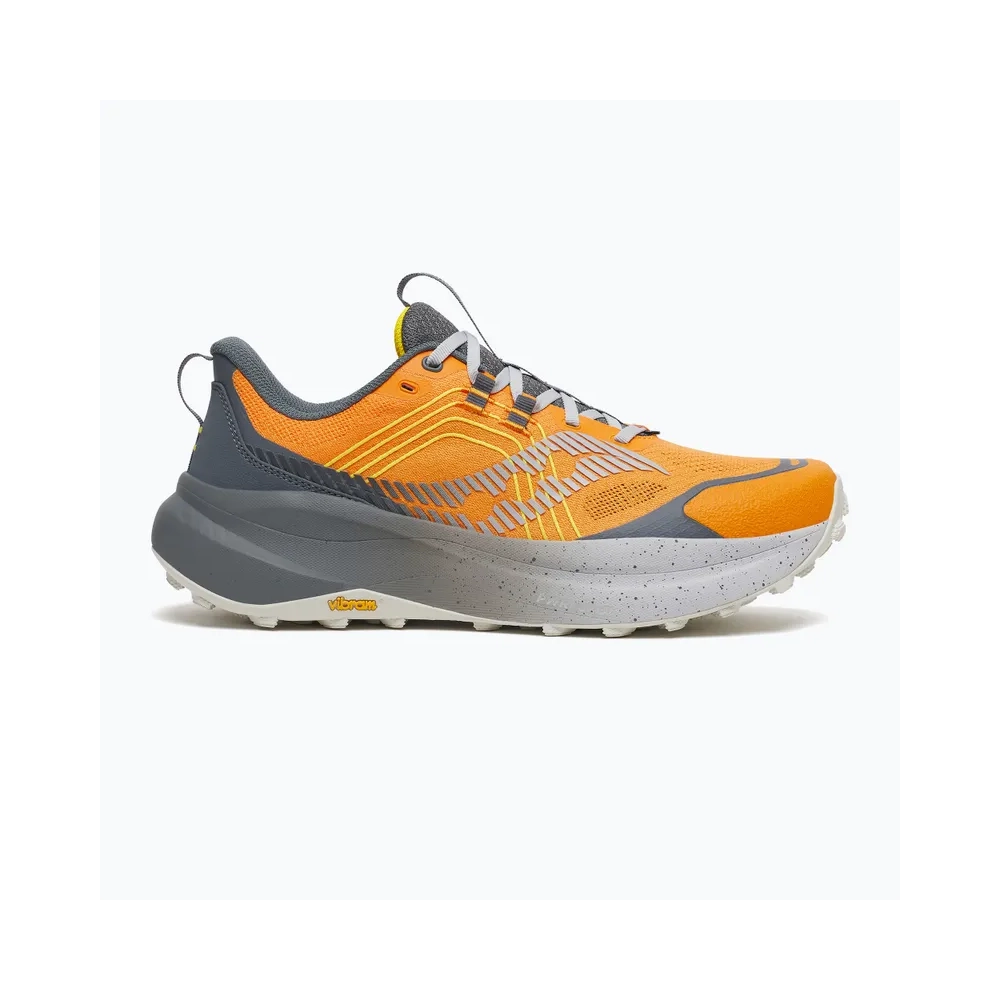Pantofi Trail Running Saucony Xodus Ultra 4  Fuego/Carbon – Vibram Megagrip