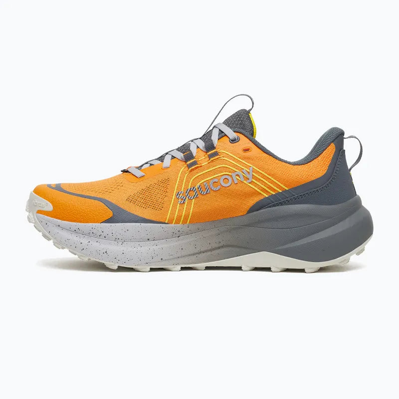 Pantofi Trail Running Saucony Xodus Ultra 4  Fuego/Carbon – Vibram Megagrip