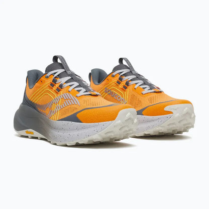 Pantofi Trail Running Saucony Xodus Ultra 4  Fuego/Carbon – Vibram Megagrip