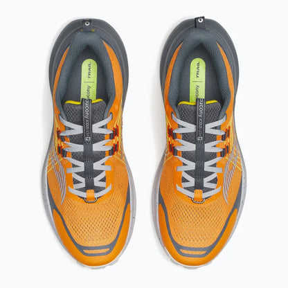 Pantofi Trail Running Saucony Xodus Ultra 4  Fuego/Carbon – Vibram Megagrip