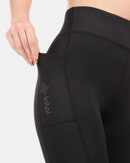 Kilpi Tenia – Colațni Alergare 7/8 Damă Negru Opti-Dry
