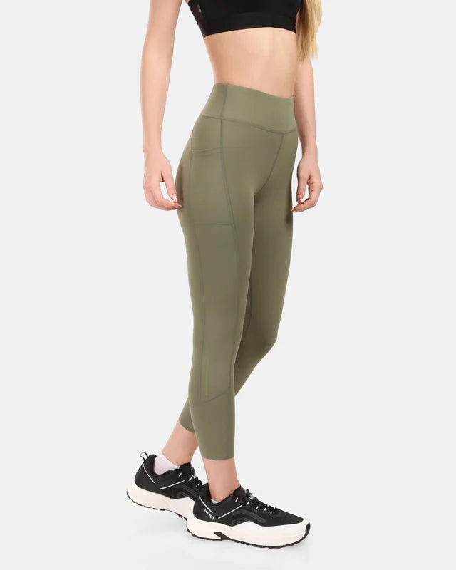 Kilpi Tenia – Colațni Alergare 7/8 Damă Verde Opti-Dry