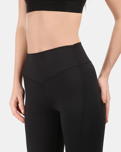 Kilpi Rivian – Colanți Fitness 7/8 Femei Black Opti-Dry