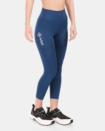 Kilpi Rivian – Colanți Fitness 7/8 Femei Blue Opti-Dry