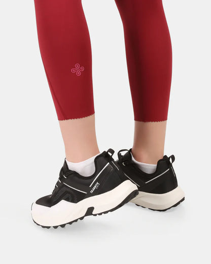 Kilpi Rivian – Colanți Fitness 7/8 Femei Dark Red Opti-Dry