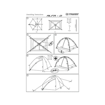 Trimm Alfa D Cort 2-3 Persoane