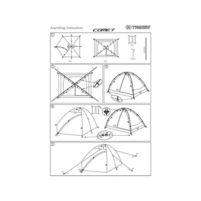 Trimm Comet Cort 2-3 Persoane