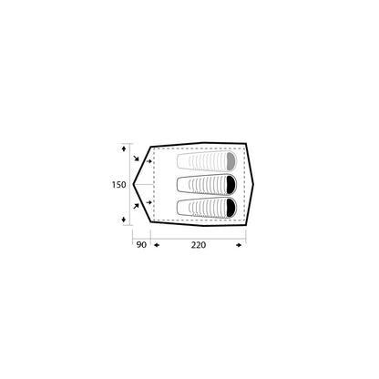 Trimm Comet Cort 2-3 Persoane