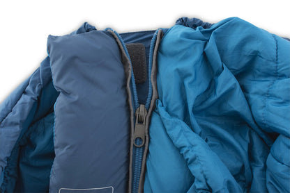 Sac de dormit Pinguin Comfort PFM (extrem-24°C), albastru, 185cm, deschidere dreapta