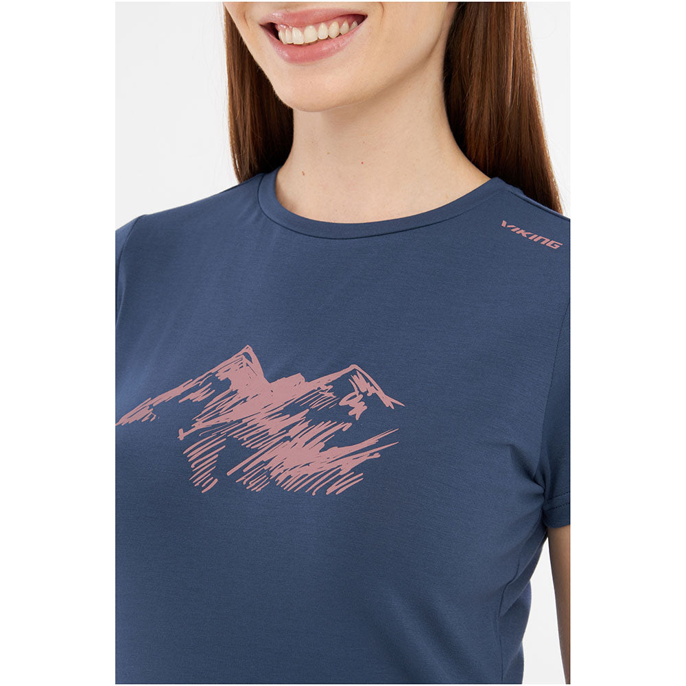 Viking Lenta Bamboo Light Tricou Outdoor Femei
